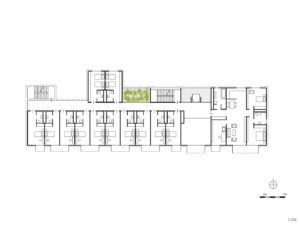 Passivhaus Bruck Grundriss